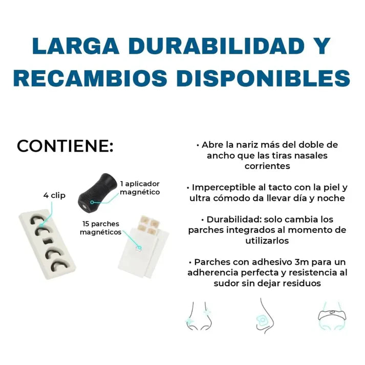 Dilatador Nasal Magnético