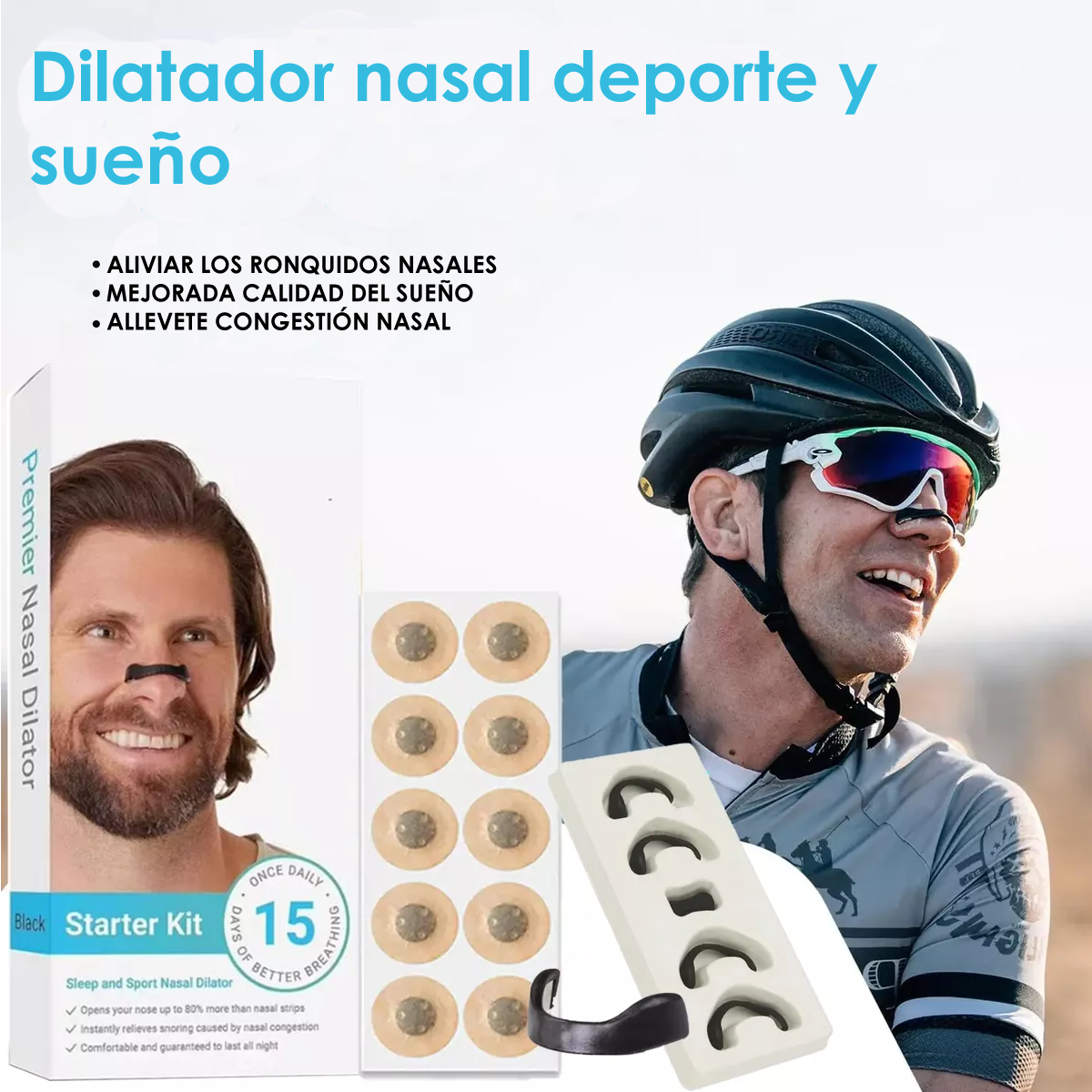 Dilatador Nasal Magnético