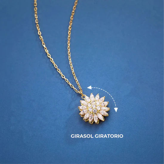 Collar Giratorio De Girasol